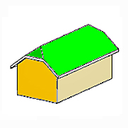 Jerkinhead Clipped Gable Roof